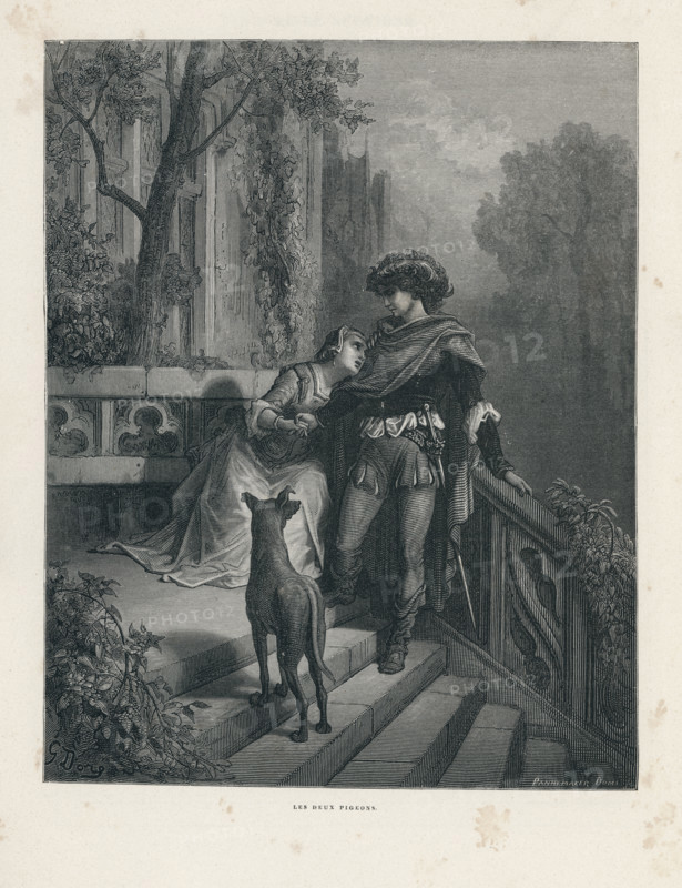 Fable "Les Deux pigeons"
