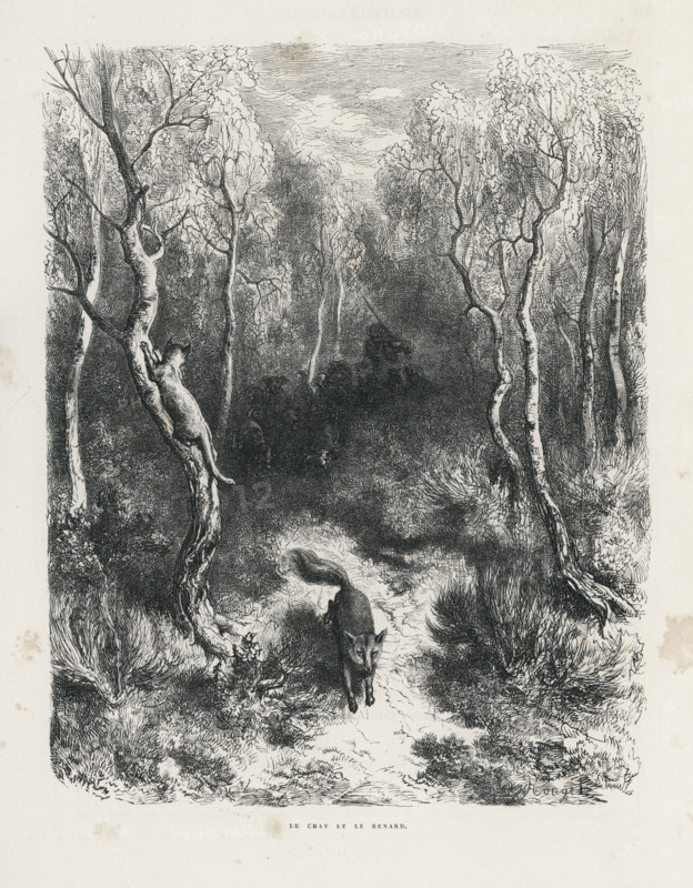 Fable "Le Chat et le renard"