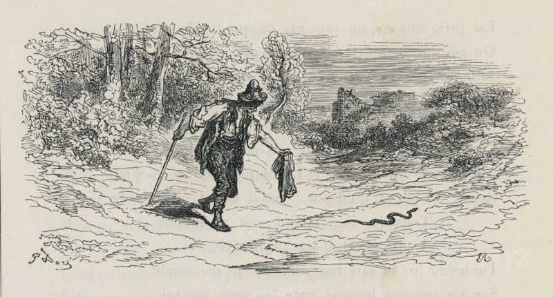 Fable "L'Homme et la couleuvre"