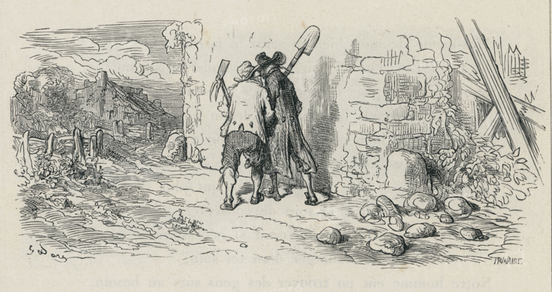 Fable "L'Enfouisseur et son compère"
