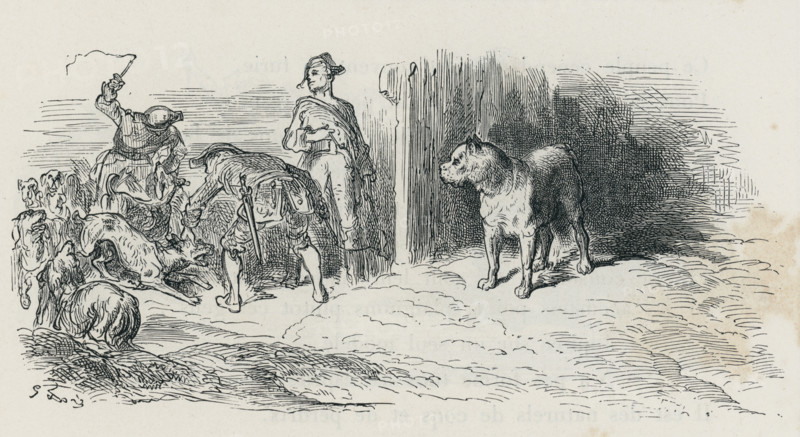 Fable "Le Chien à qui on a coupé les oreilles"