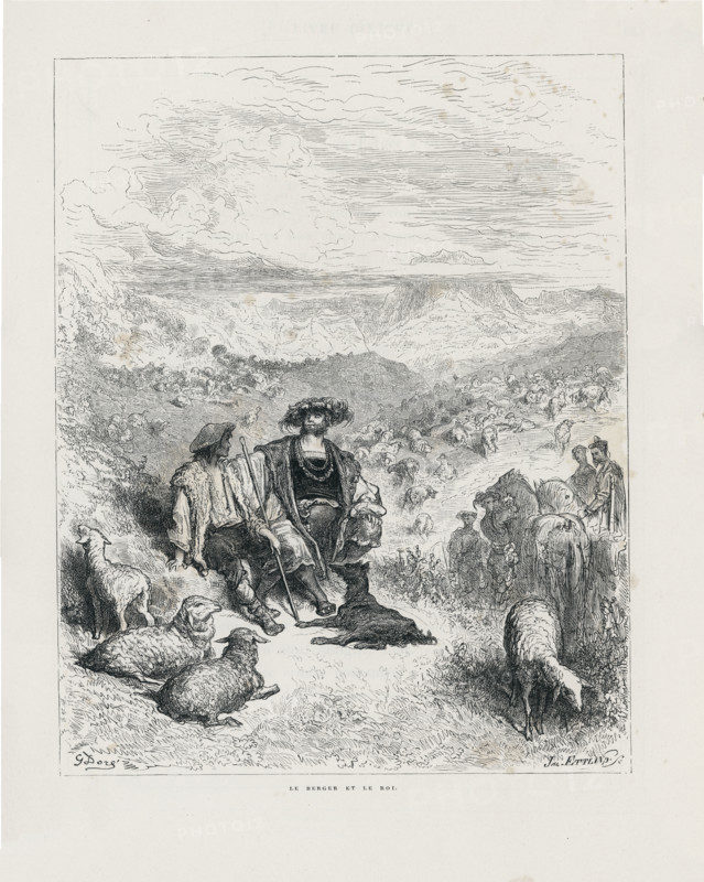 Fable "Le Berger et le Roi"