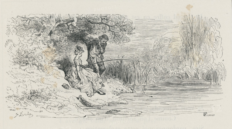 Fable "Les Poissons et le Berger qui joue de la flûte"