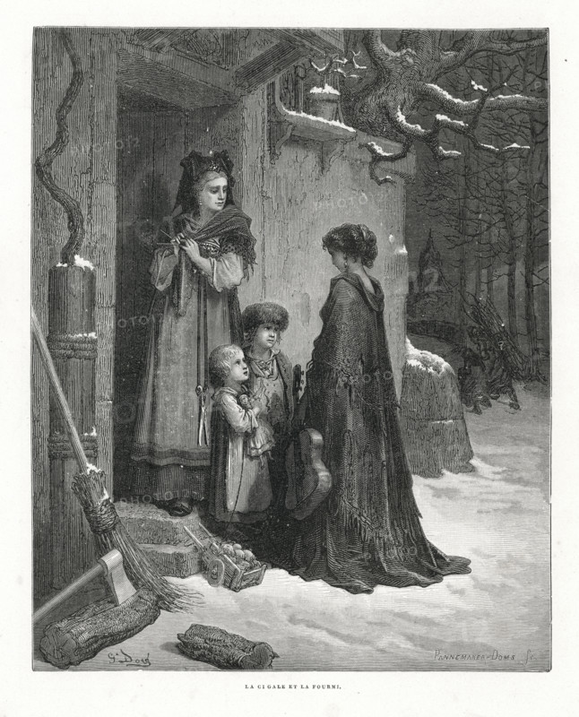 Fable "La Cigale et la Fourmi"