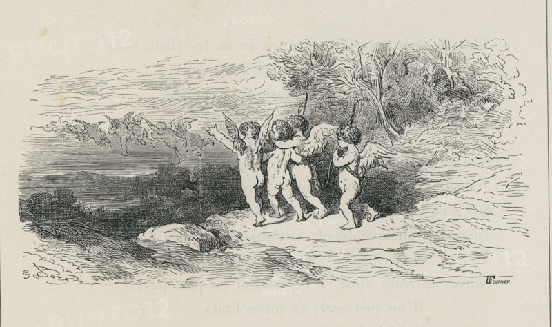 Fable "Les Dieux voulant instruire un fils de Jupiter"
