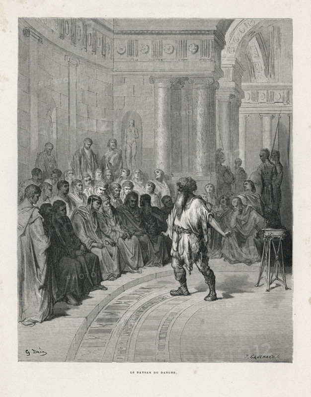 Fable "Le Paysan du Danube"