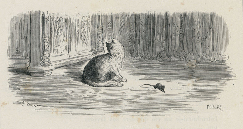 Fable "Le Chat et la Souris"