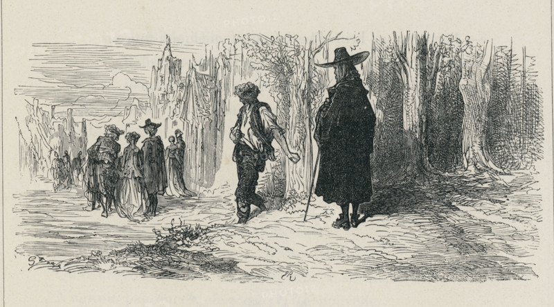 Fable "Un Fou et un Sage"