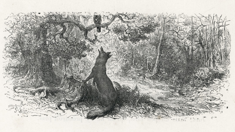 Fable "Le Corbeau et le Renard"