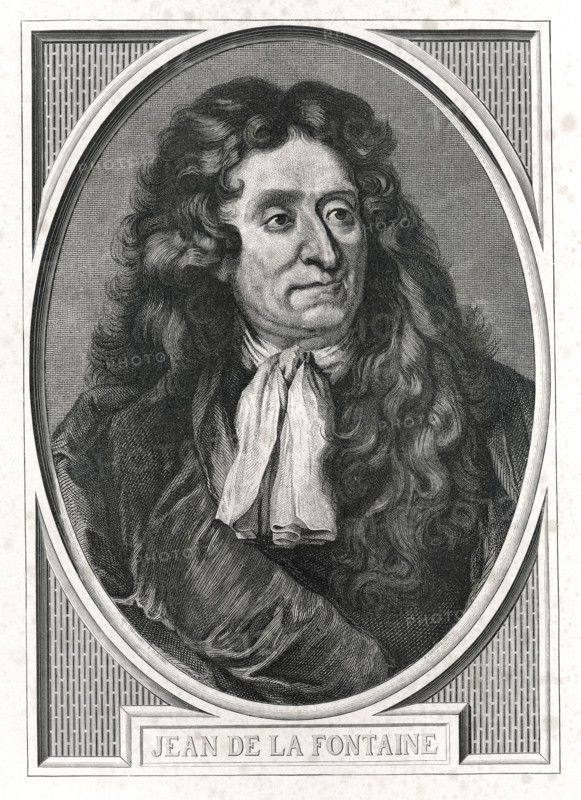 Portrait de Jean de La Fontaine