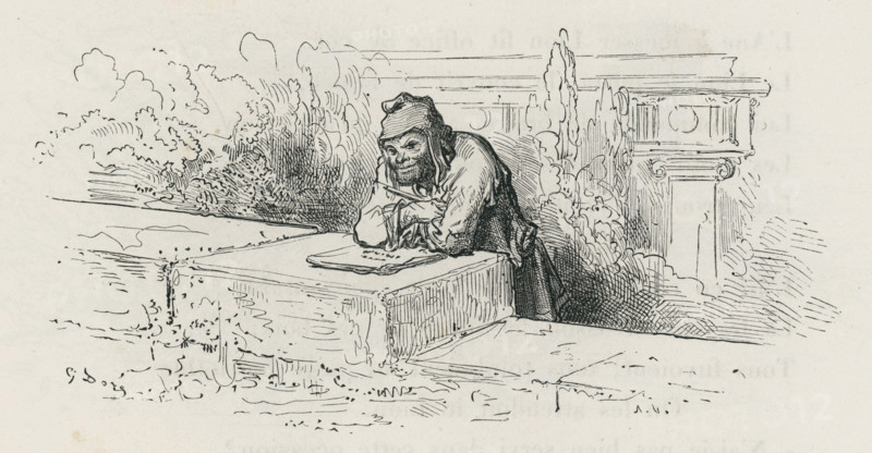 Fable "Testament expliqué par Esope"