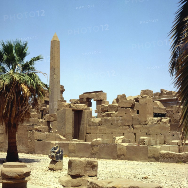 Karnak, Temple d’Amon-Rê, obélisque de la reine Hatshepsout