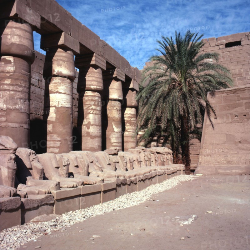 Karnak, Temple d’Amon-Rê, 1ère cour