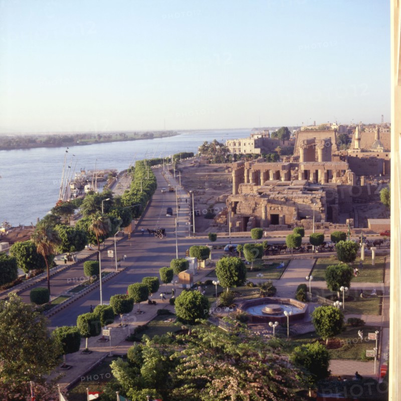 Luxor, The temple, rear part