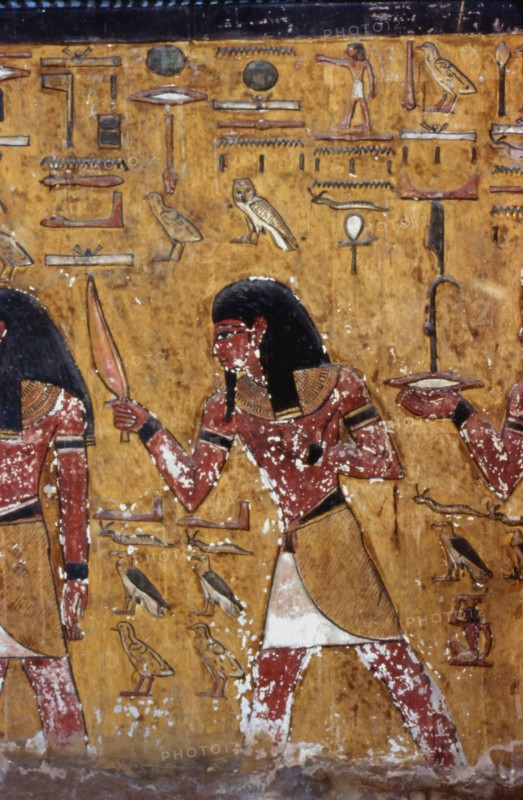 Cutler engineering from the tomb of Sethi I
