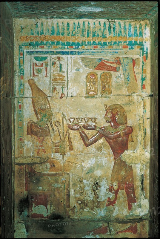 Abydos, Pharaoh and Osiris