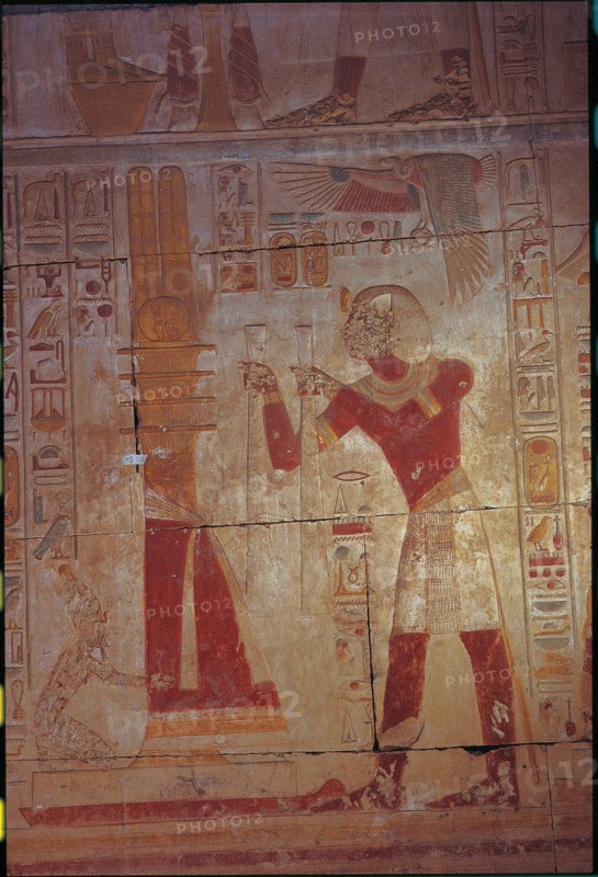 Abydos, Representation of Osiris and Pharaoh