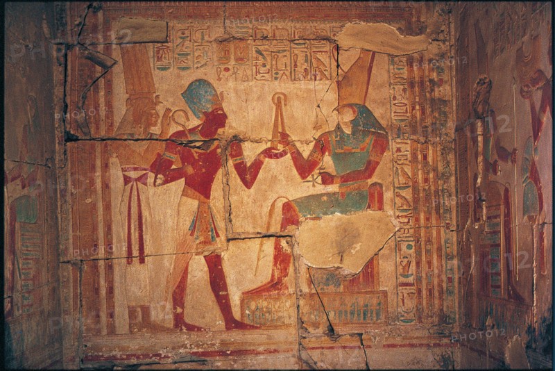 Abydos, Le Pharaon se présente devant Horus