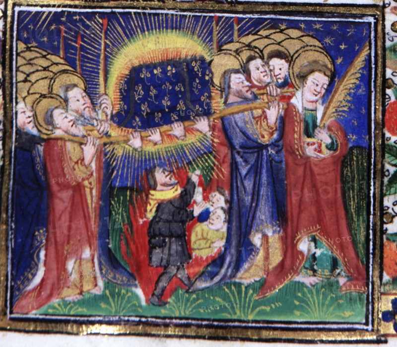 Manuscript of the Hours of Rohan-Montauban: The Dormition of the Virgin