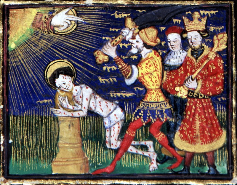 Manuscript of the Hours of Rohan-Montauban : The Flagellation of Christ