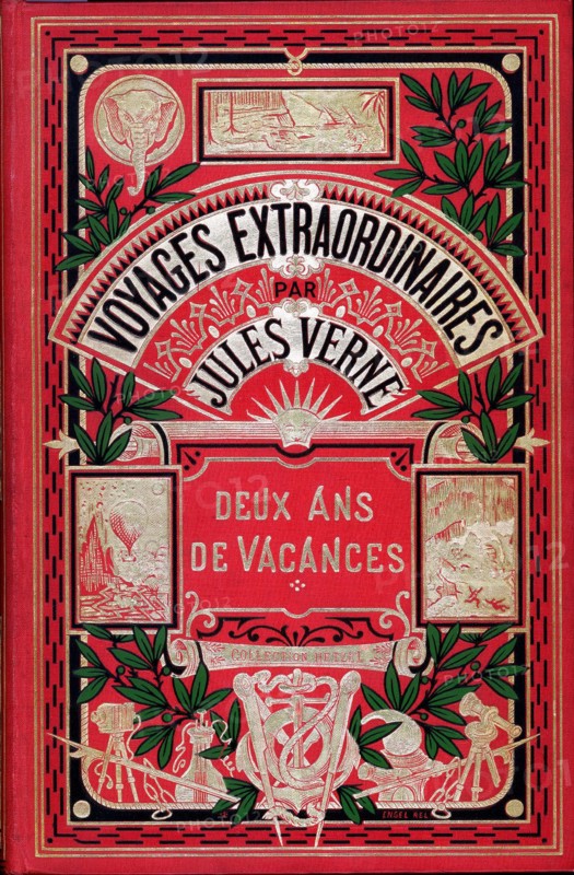 Jules Verne, 'Two Years Holiday', cover