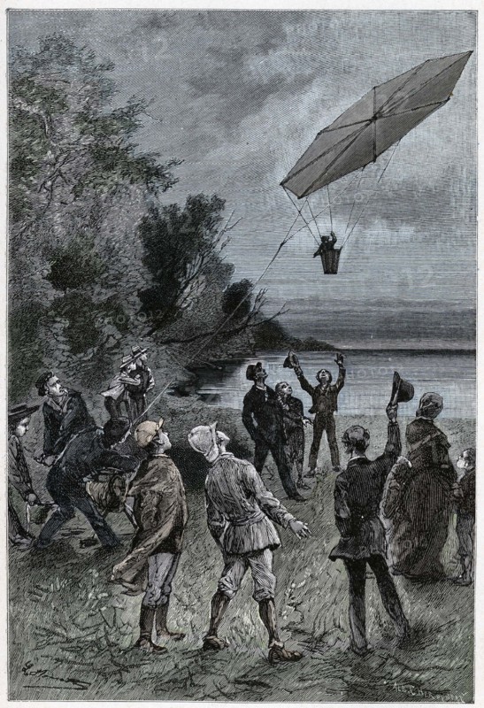 Jules Verne, 'Two Years Holiday', illustration