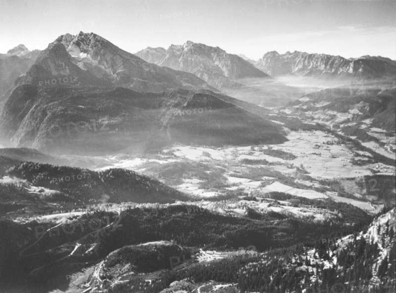 Le Nid d'Aigle (Berghof), résidence d'Adolf Hitler à Berchtesgaden