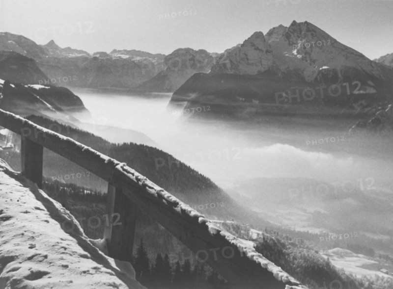 Eagle's Nest, Adolf Hitler's retreat at Berchtesgaden: access road.