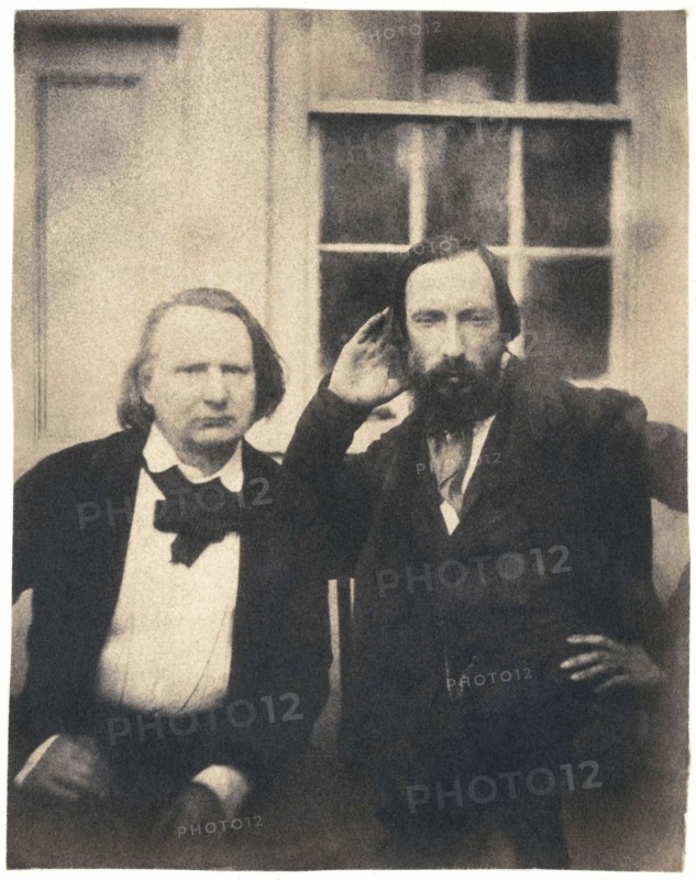 Victor Hugo et Auguste Vacquerie