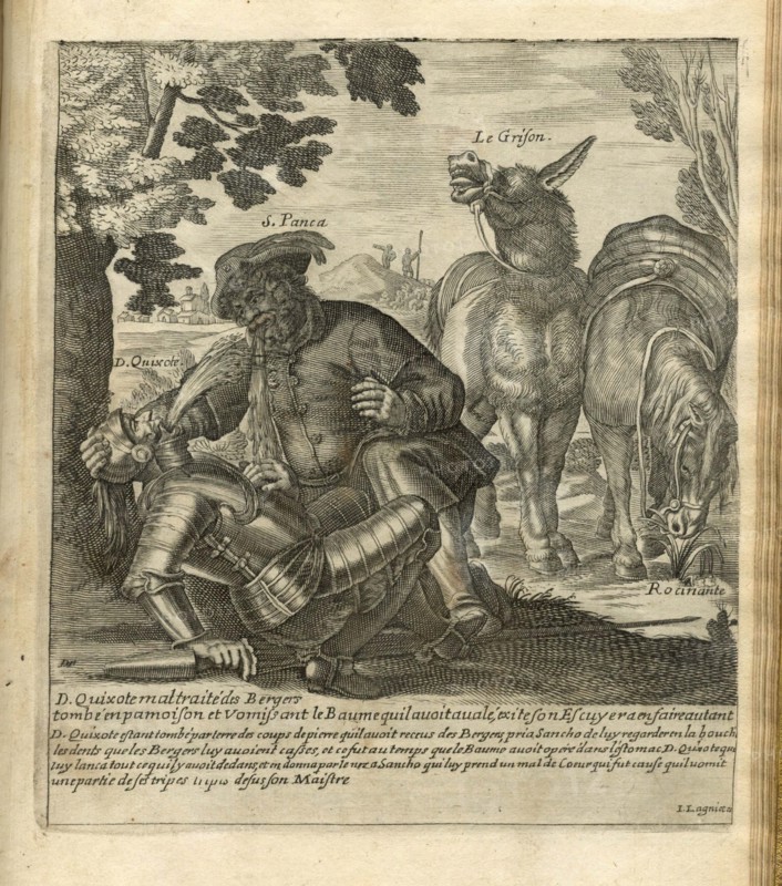 Les Aventures de Don Quichotte et Sancho Pansa. Illustration