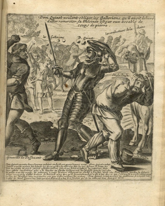 Les Aventures de Don Quichotte et Sancho Pansa. Illustration