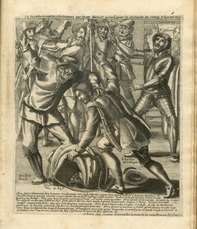 Les Aventures de Don Quichotte et Sancho Pansa. Illustration