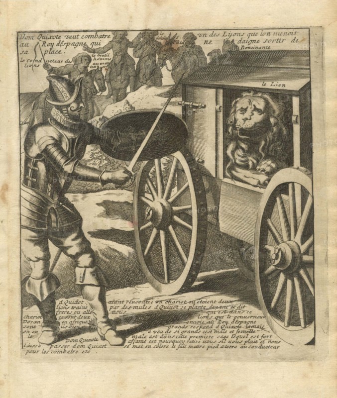 Les Aventures de Don Quichotte et Sancho Pansa. Illustration
