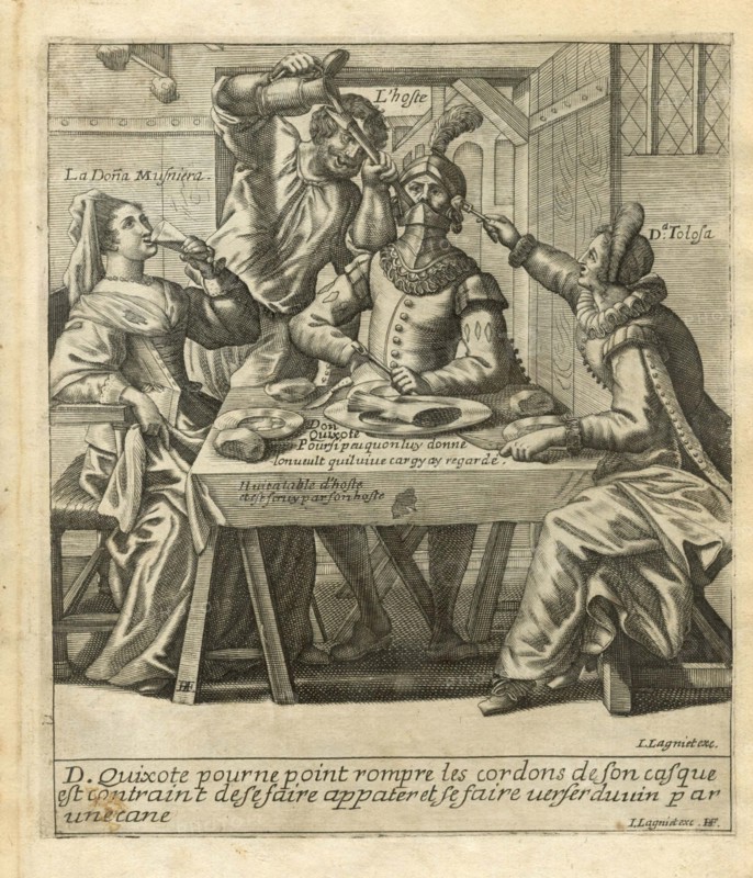 Les Aventures de Don Quichotte et Sancho Pansa. Illustration