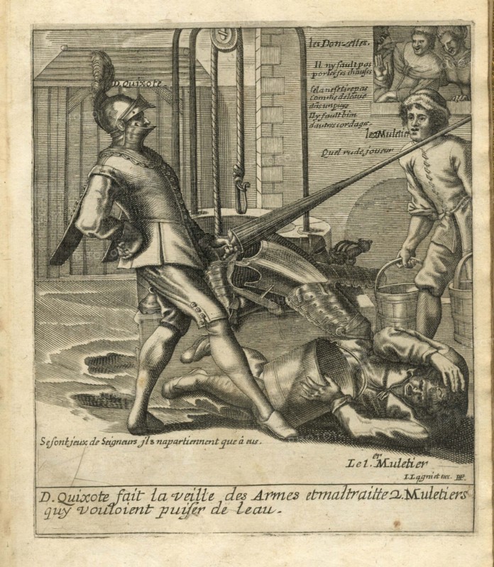 Les Aventures de Don Quichotte et Sancho Pansa. Illustration