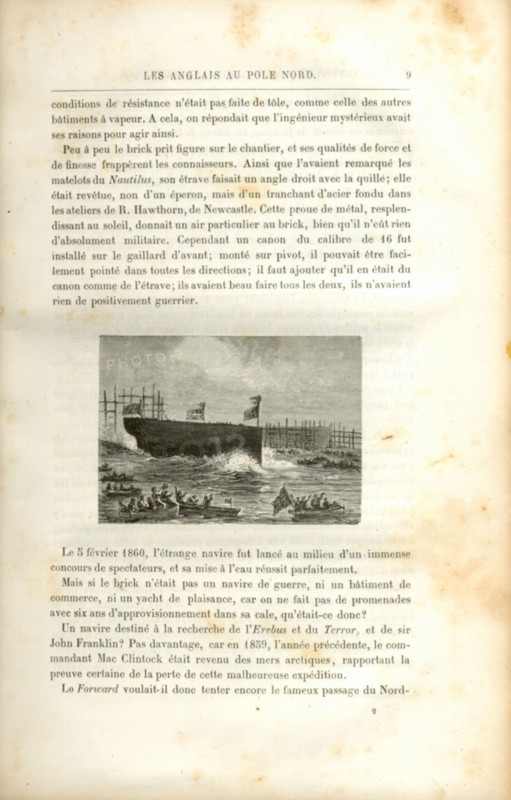 Jules Verne -
Les Anglais au Pôle Nord
Tome 1 des Aventures du Capitaine Hatteras