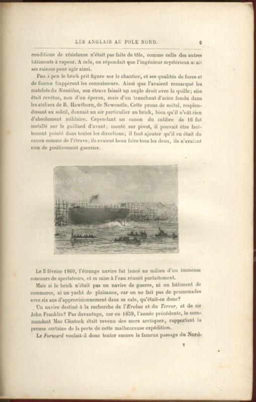 Jules Verne -
Les Anglais au Pôle Nord