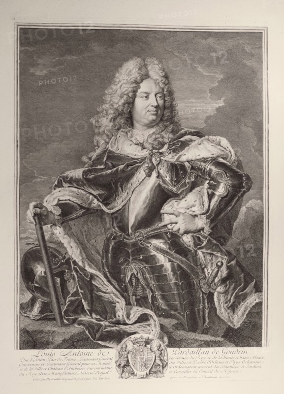 (d'après) Rigaud, Louis Antoine de Pardaillan de Gondrin