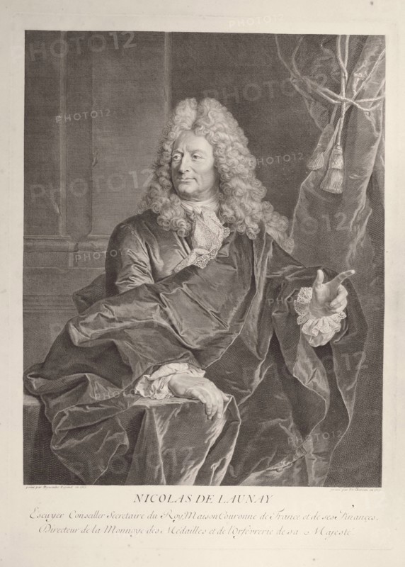 Nicolas de Launey, Chéreau, (after) Rigaud