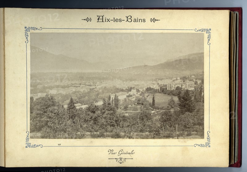 Aix-les-Bains : vue générale