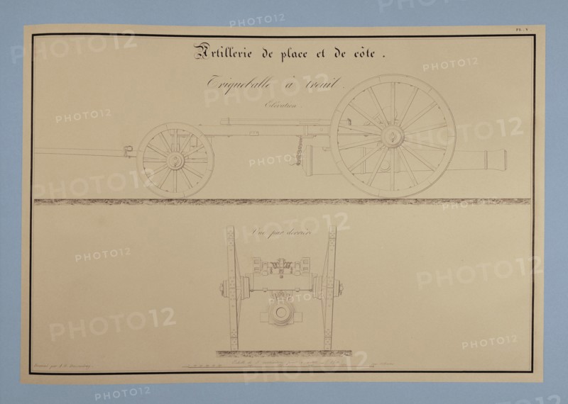 Traité d'artillerie : Triqueballe à treuil