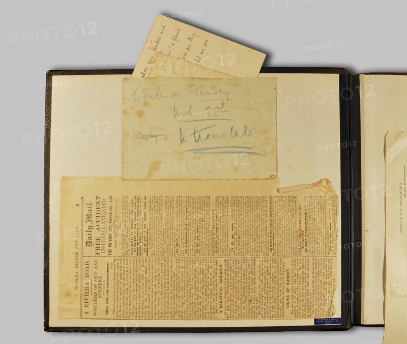 Album de voyage d'une famille anglaise à Monte Carlo en 1912