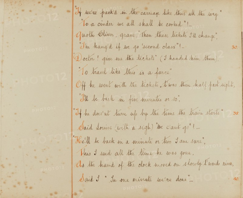 Travel diaries of an English family in Monte Carlo in 1912