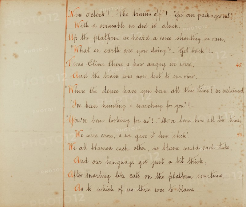 Travel diaries of an English family in Monte Carlo in 1912