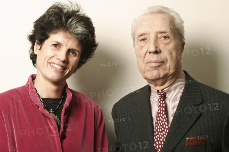 Valérie-Anne Giscard d'Estaing et Marc Fumaroli