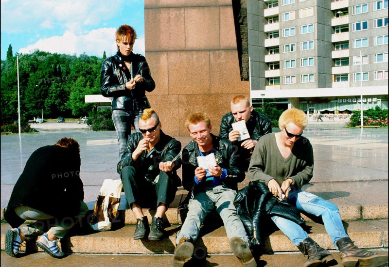 Reportage Punks Berlin-Est, 1982