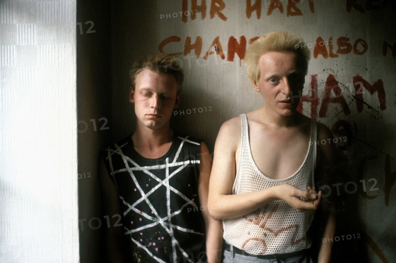 Reportage Punks from East Berlin, 1982
