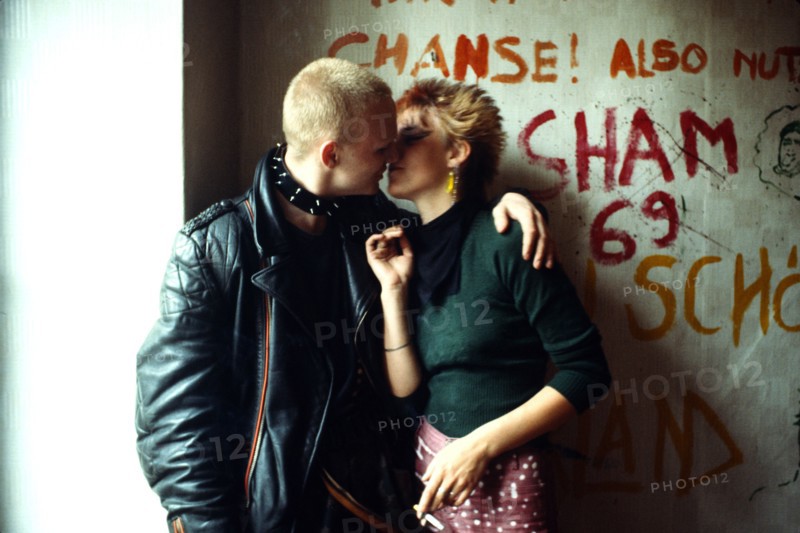 Reportage Punks from East Berlin, 1982