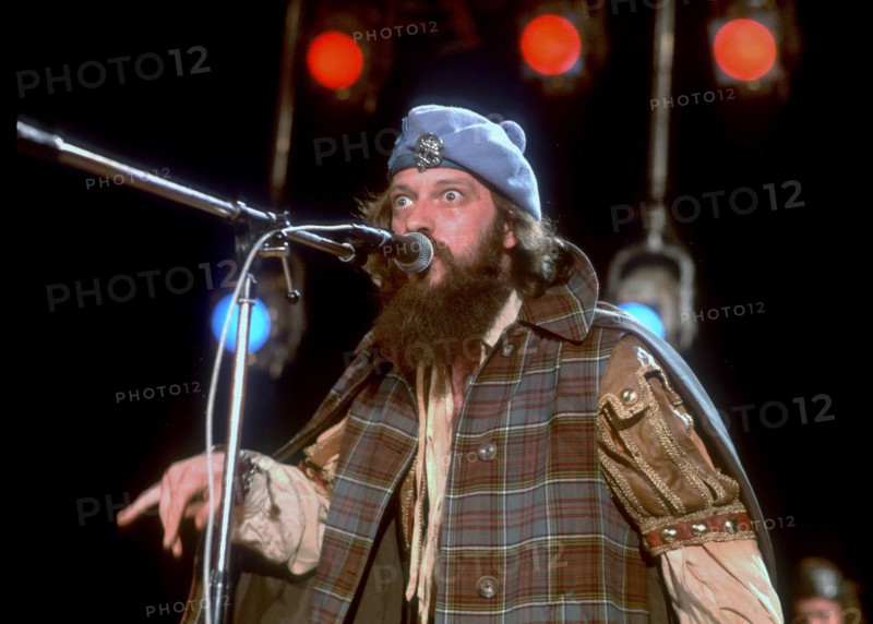 Ian Anderson sur scène, 1980