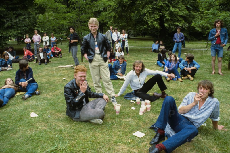 Music festival in East Berlin, 1982